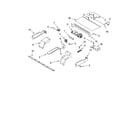 KitchenAid KEBC247KBL05 top venting parts, optional parts diagram