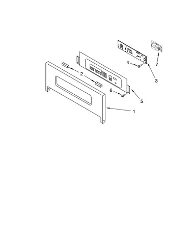 Control panel parts