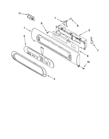 Control panel parts