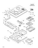 Cooktop parts, optional parts (not included)