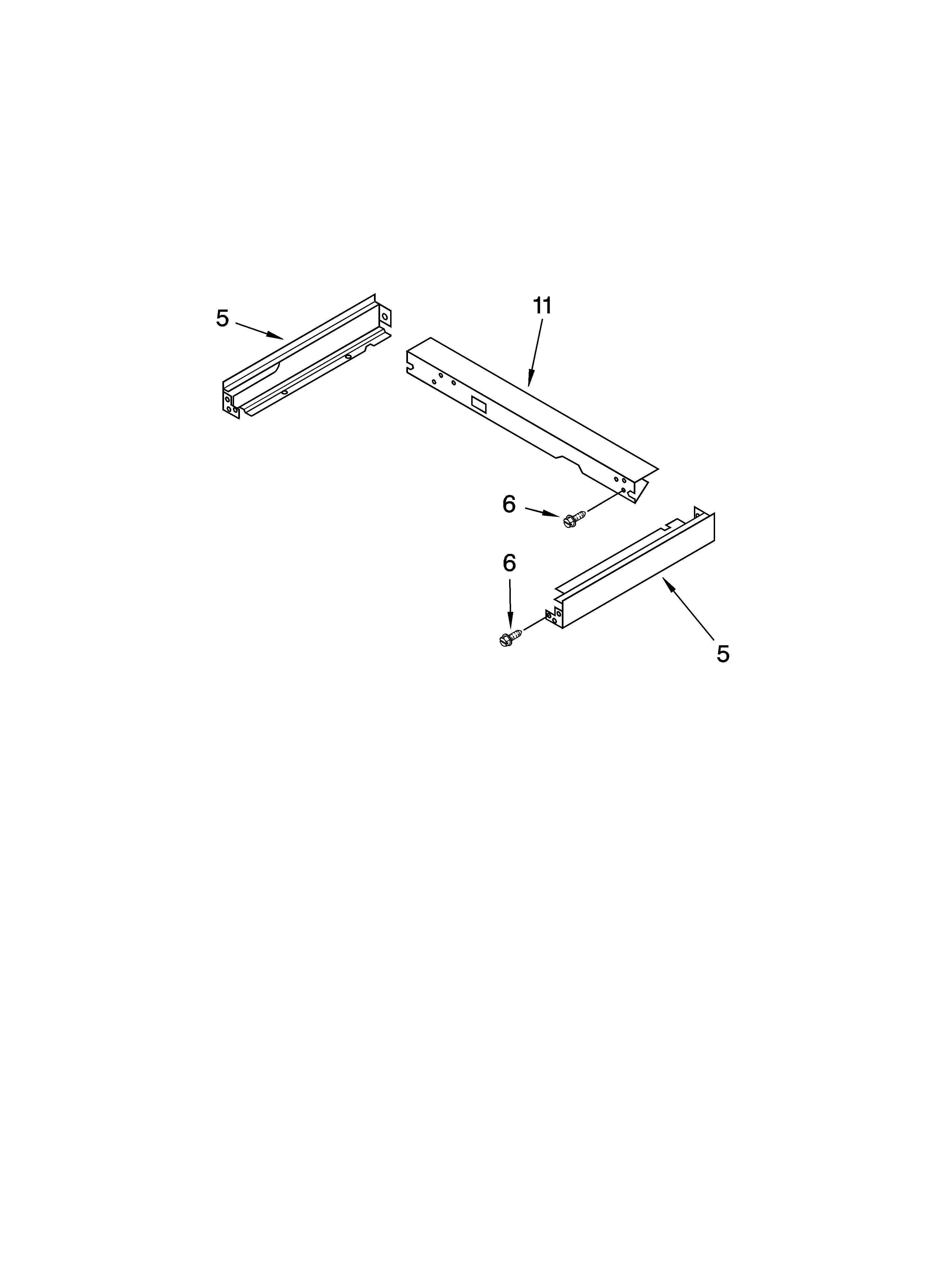 Microwave compartment parts