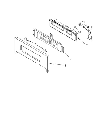 Control panel parts