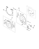 Door parts, optional parts (not included)