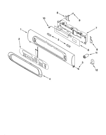 Control panel parts