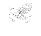 KitchenAid KEMC307KWH05 top venting parts diagram