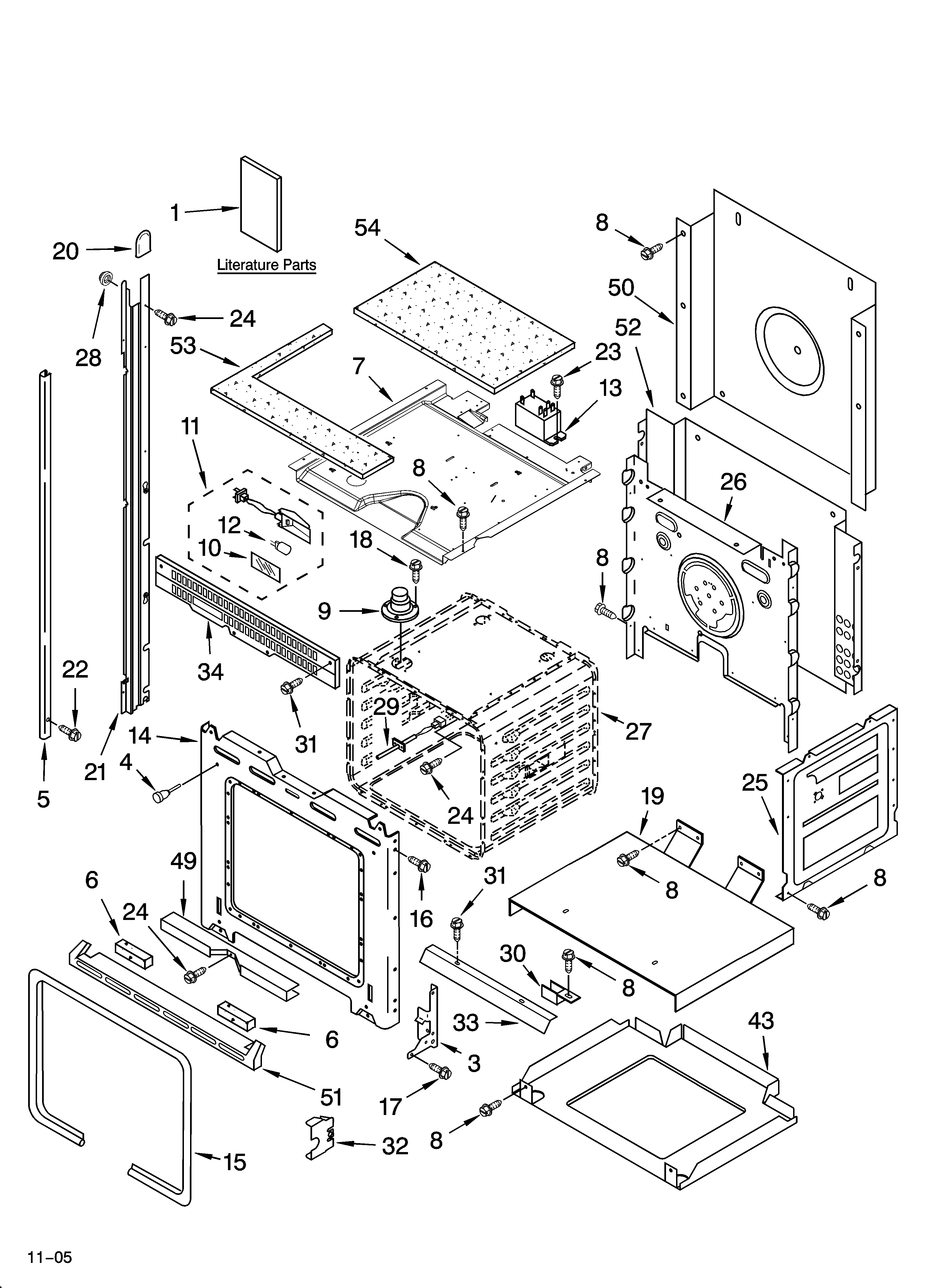 OVEN PARTS