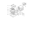 KitchenAid KEMC308KWH04 internal oven parts diagram