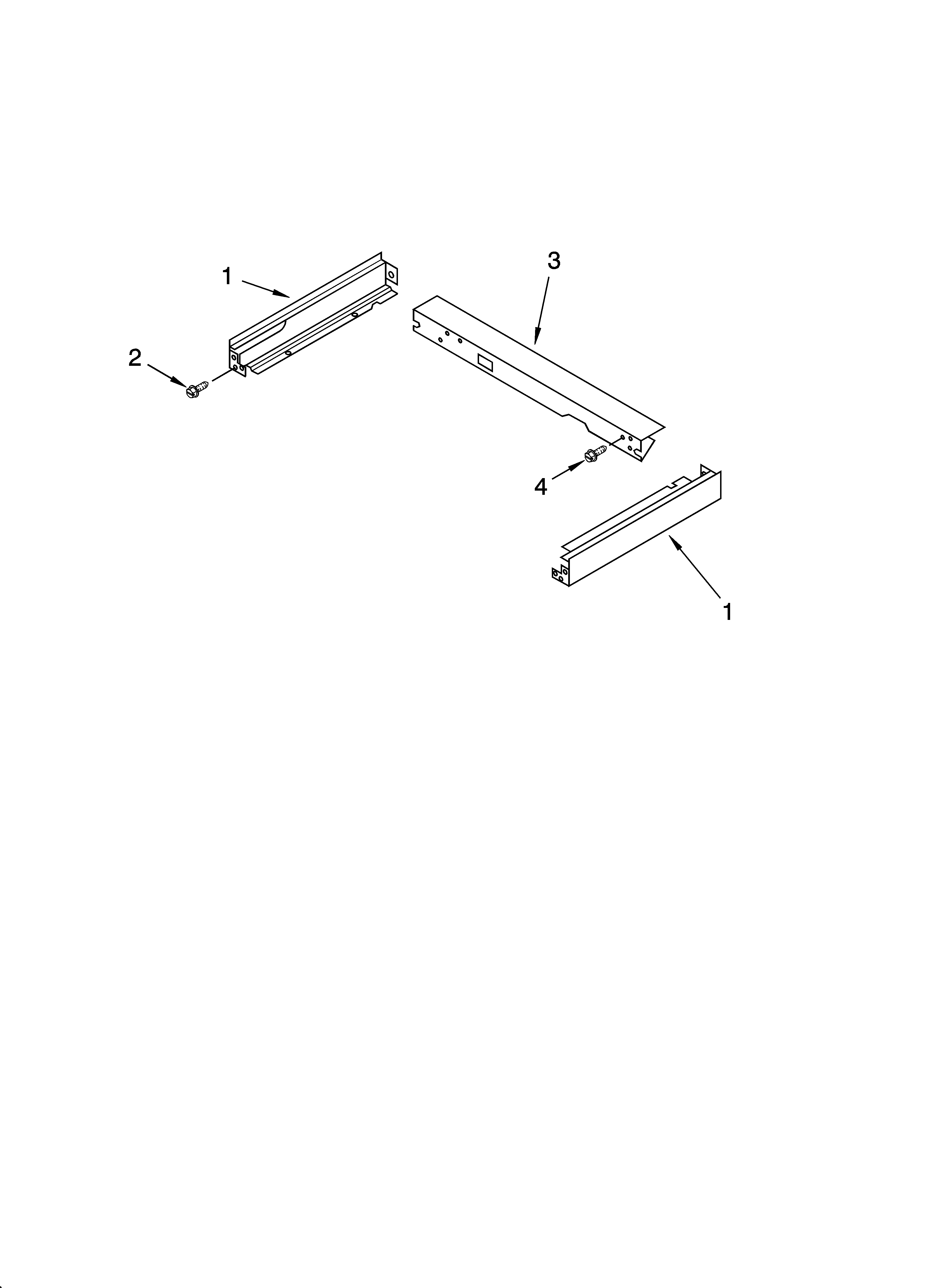 Microwave compartment parts