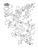 Cabinet and stirrer parts
