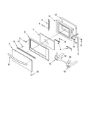Microwave door parts, optional parts