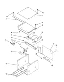Internal warming drawer parts