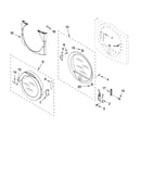 Door parts, optional parts (not included)