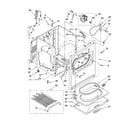 KitchenAid KGYS850LE2 cabinet parts diagram