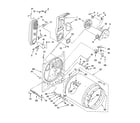 KitchenAid KGYS850LE2 bulkhead parts diagram