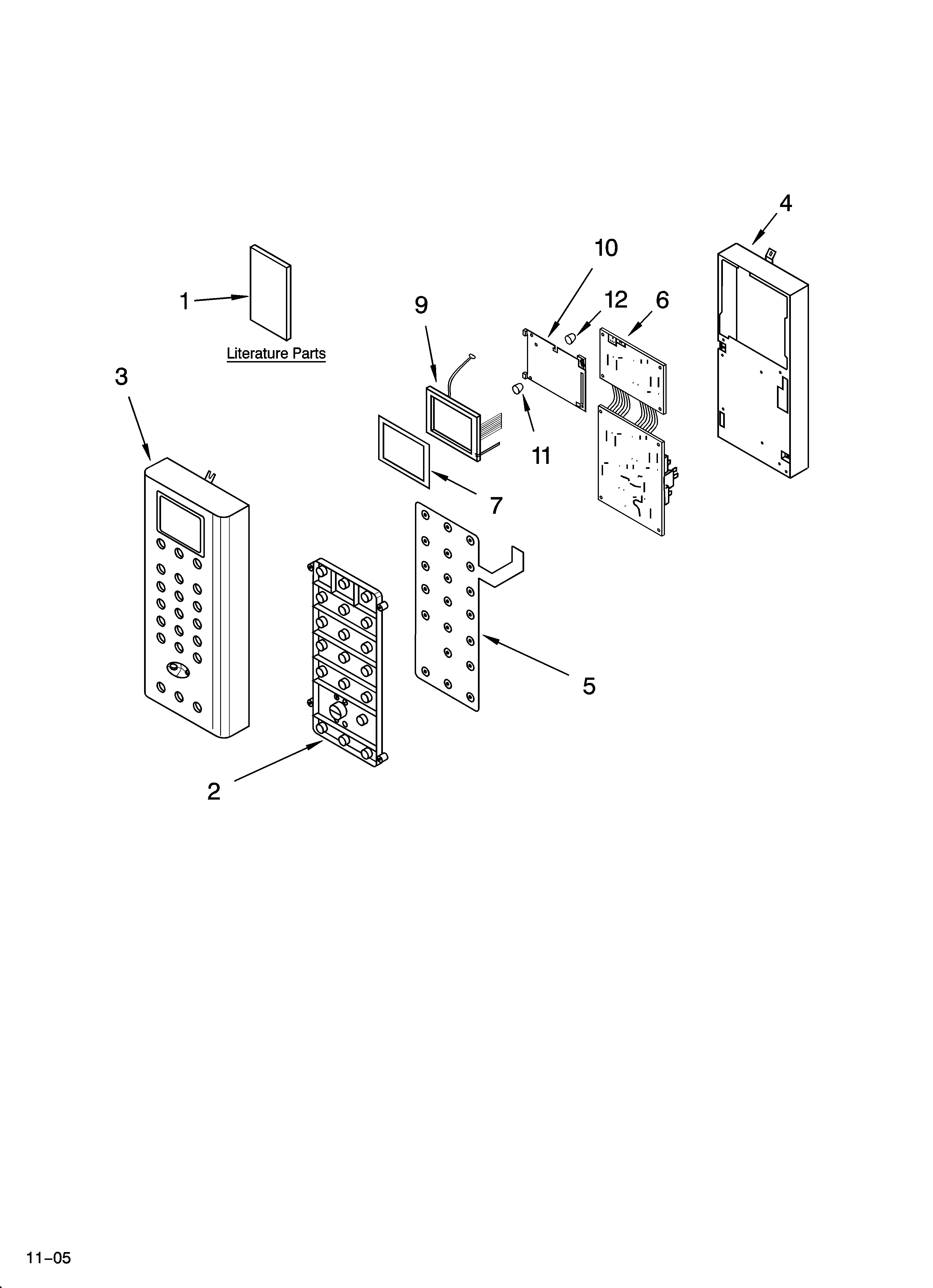 CONTROL PANEL PARTS