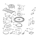 Magnetron and turntable parts