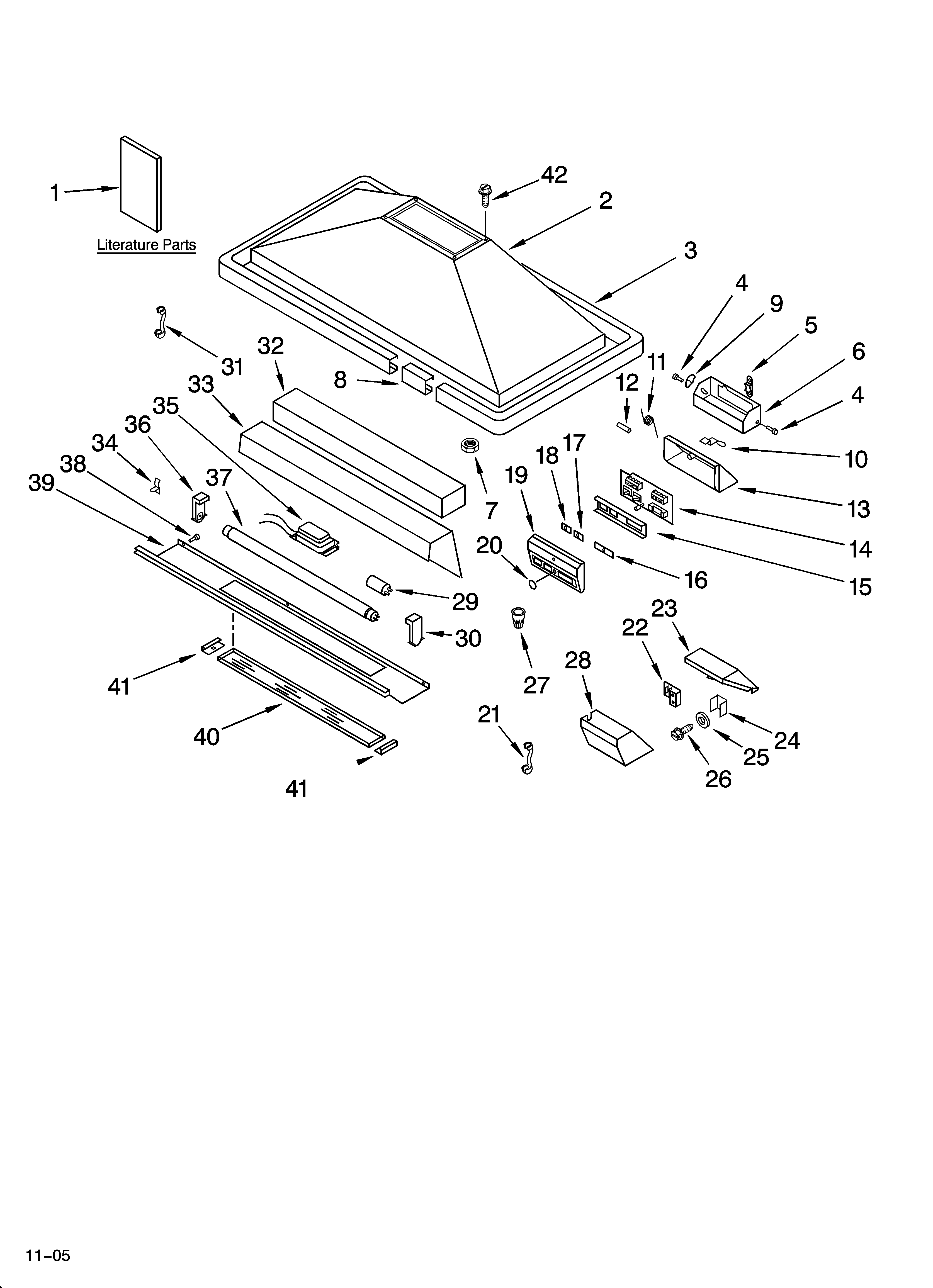 HOOD PARTS