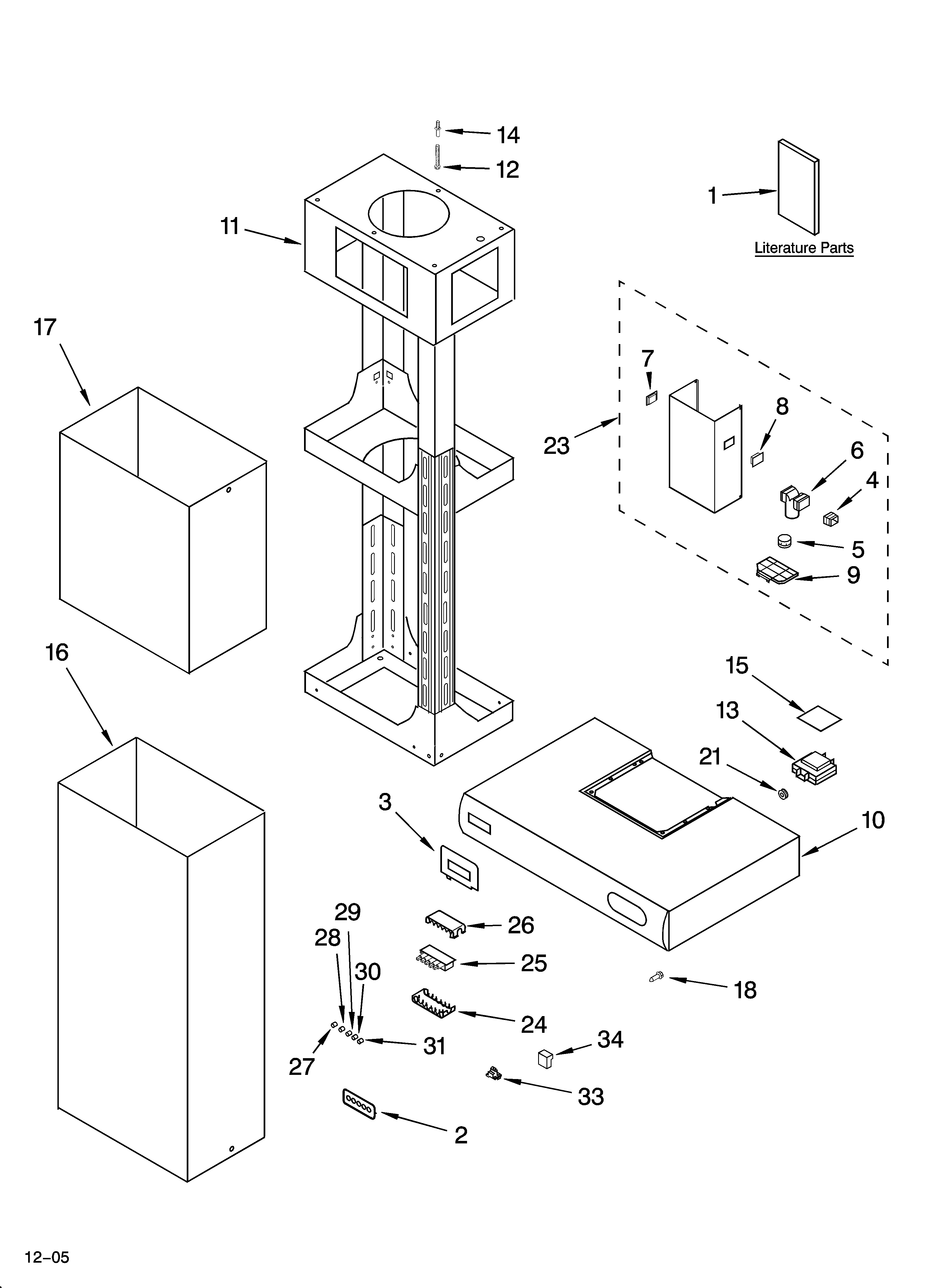 HOOD PARTS