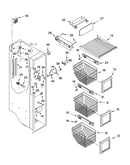 Freezer liner parts