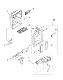 Dispenser front parts