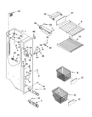 Freezer liner parts