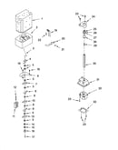 Motor and ice container parts