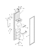 Freezer door parts