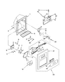Dispenser front parts