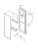 Refrigerator door parts