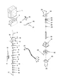 Motor and ice container parts