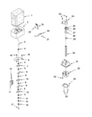 Motor and ice container parts