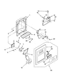 Dispenser front parts