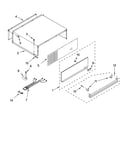 Top grille and unit cover parts