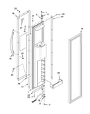 Freezer door parts