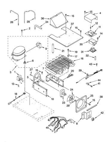 Upper unit parts