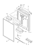 Refrigerator door parts