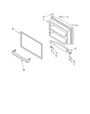 Freezer door parts, optional parts