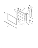 Freezer door parts, optional parts (not included)
