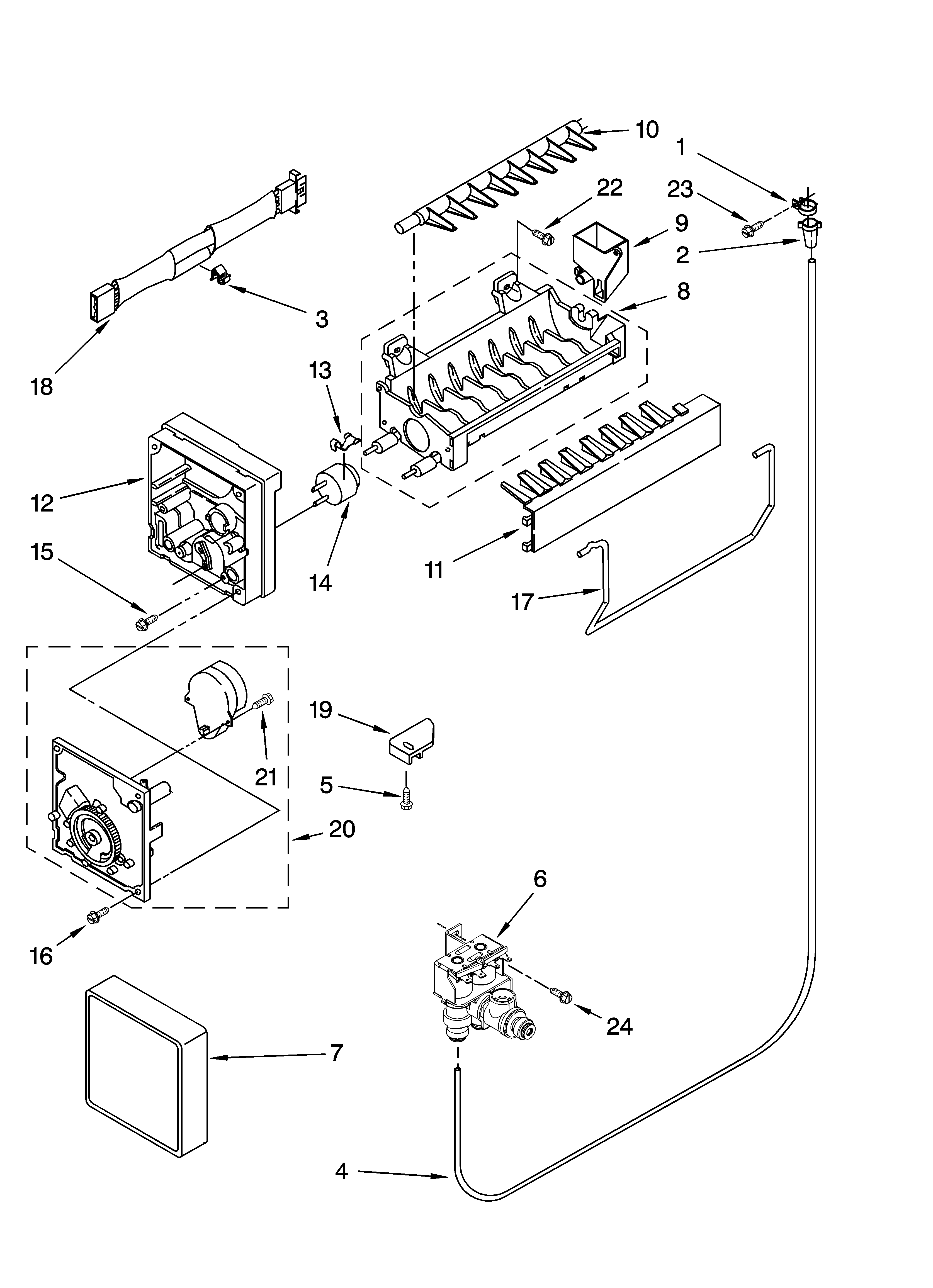 Icemaker parts