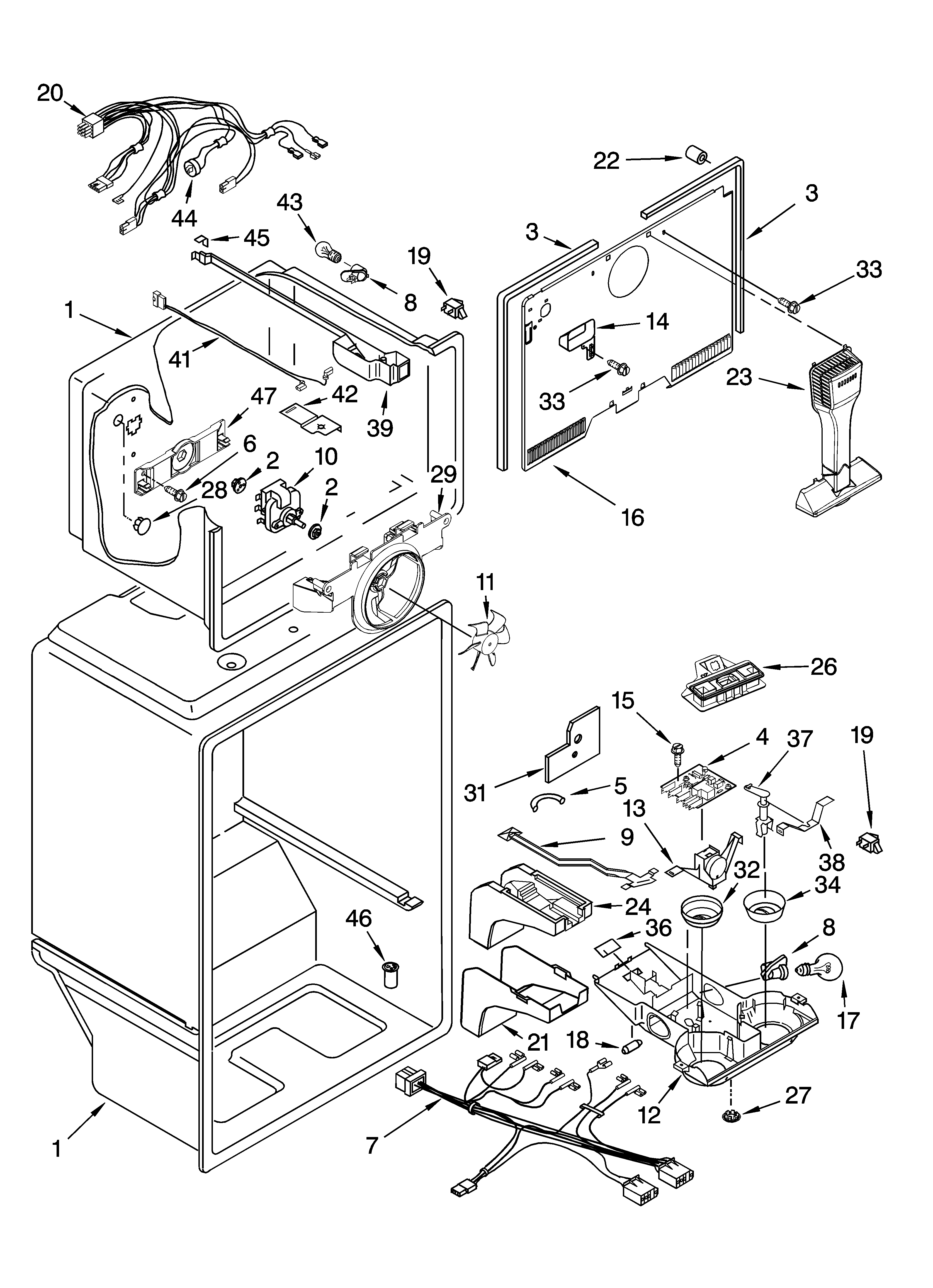 Liner parts