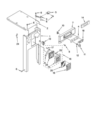 Control panel parts