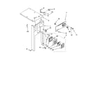 KitchenAid KUCS02FRPA1 panel and control parts diagram