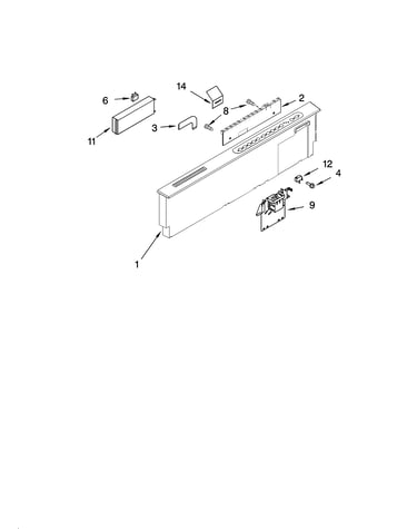 Control panel parts