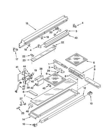 Door and control parts