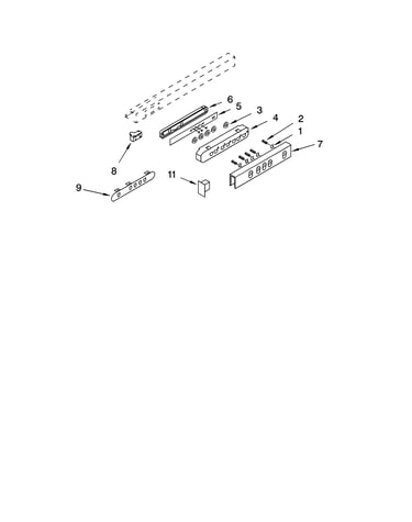 Control panel parts