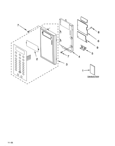 Control panel parts