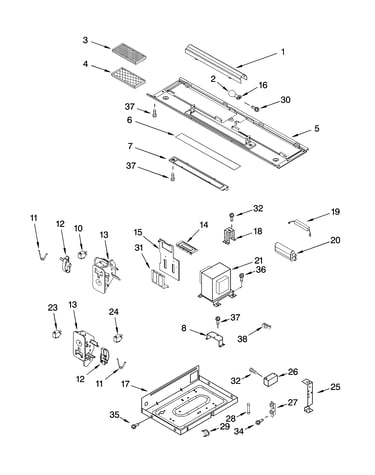 Interior and ventilation parts