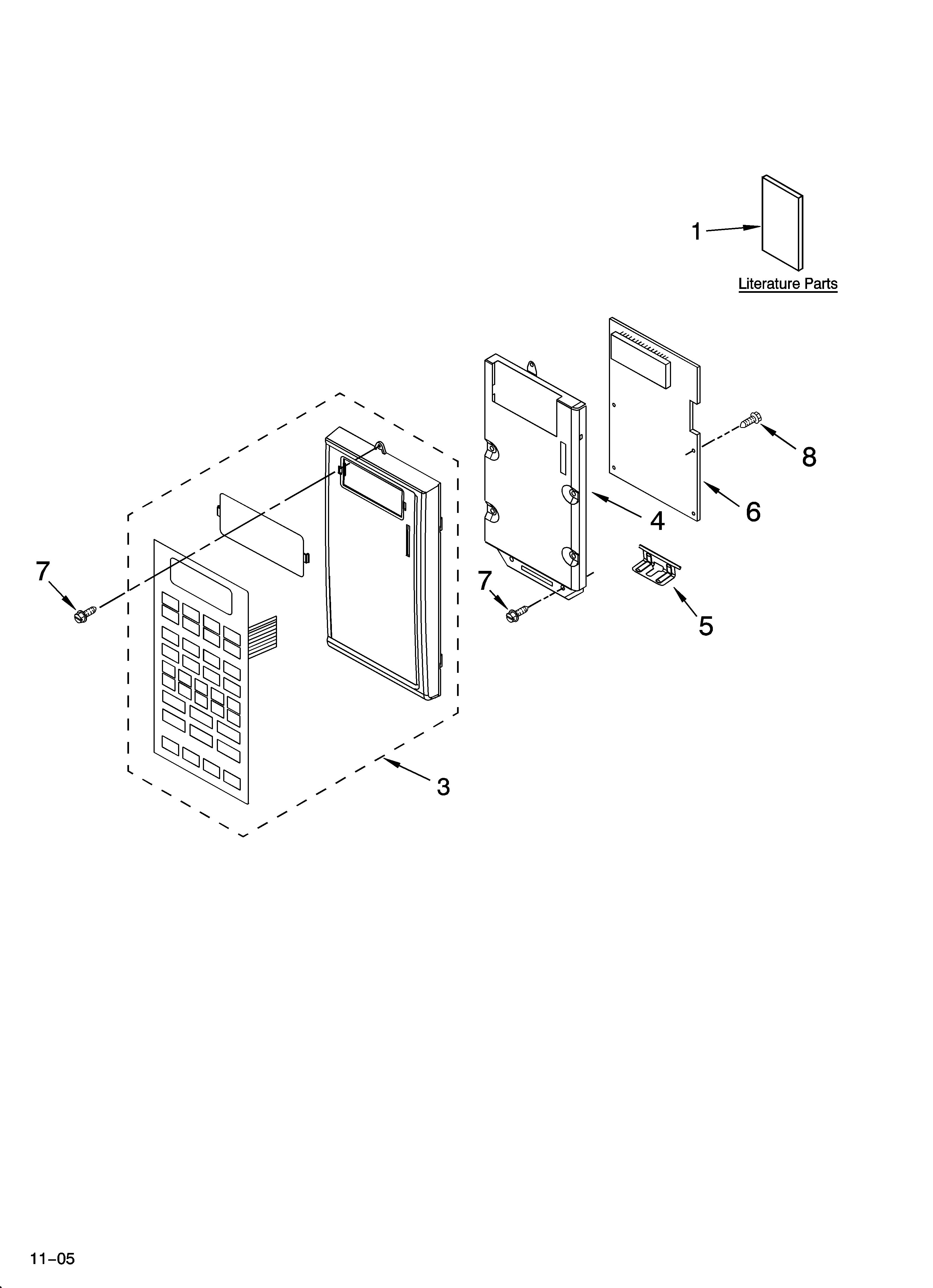 Control panel parts