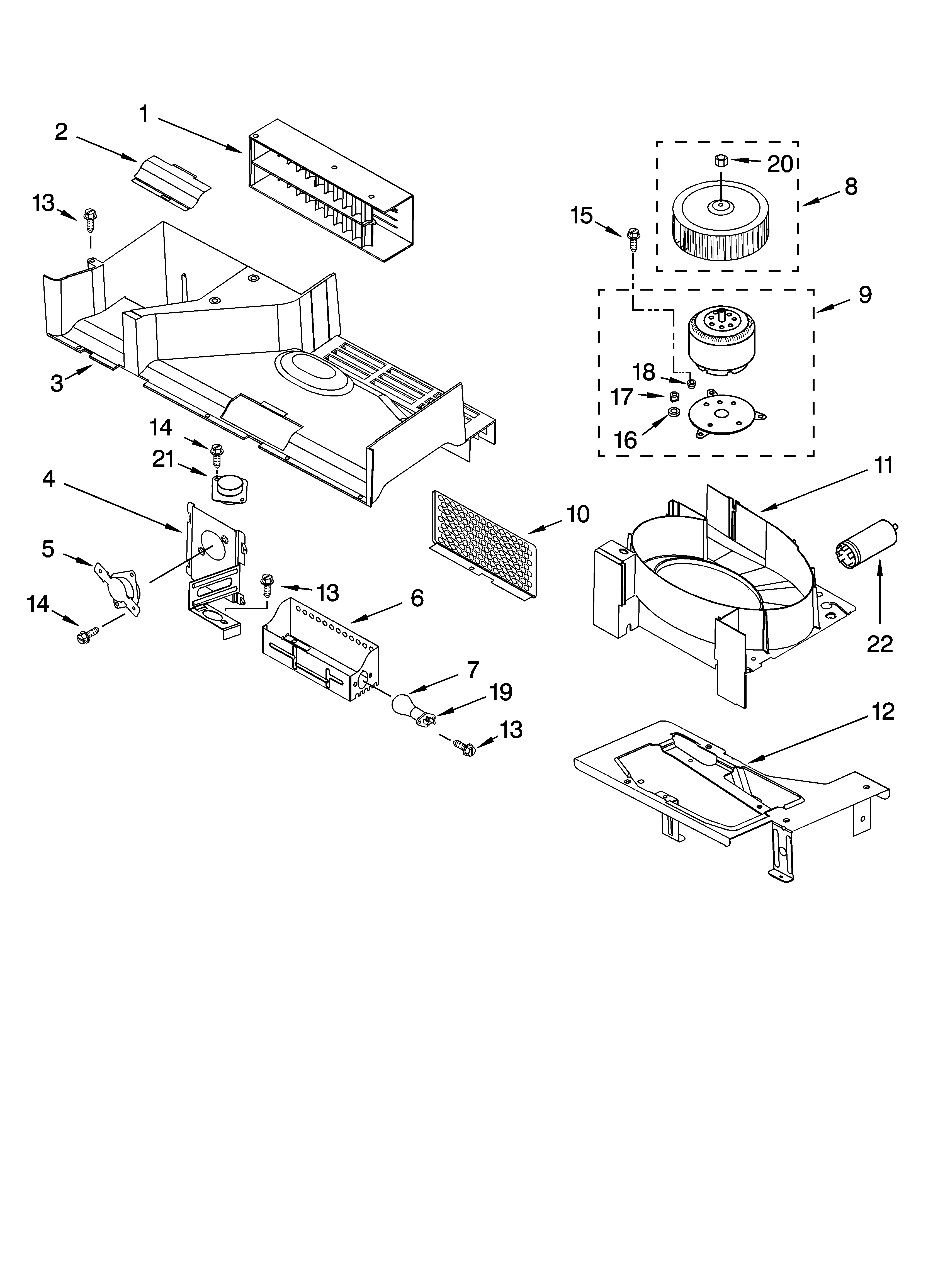 Air flow parts