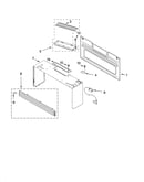 Cabinet and installation parts